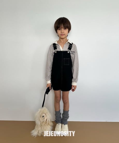 【jejeunosity】cotton belly shot overall