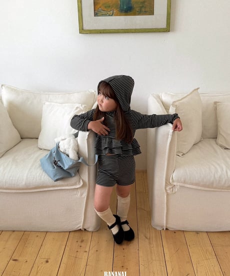 【banana J】Aino Hood Top
