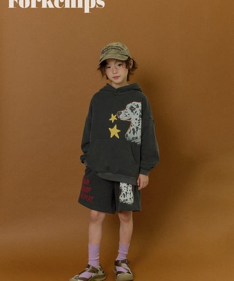 【fork-chips】dalmatian hoodie