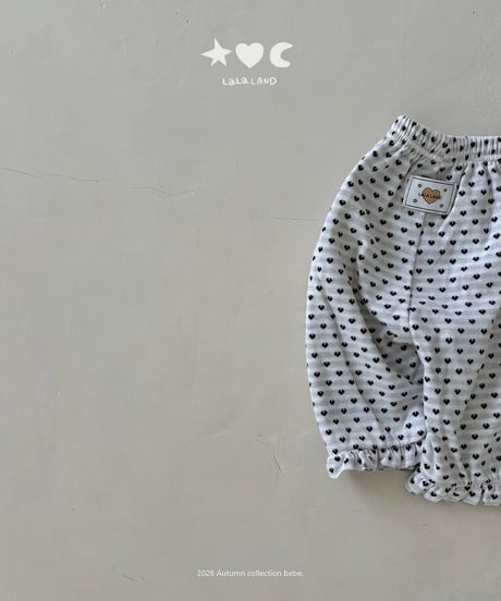【lalaland】baby heart pants