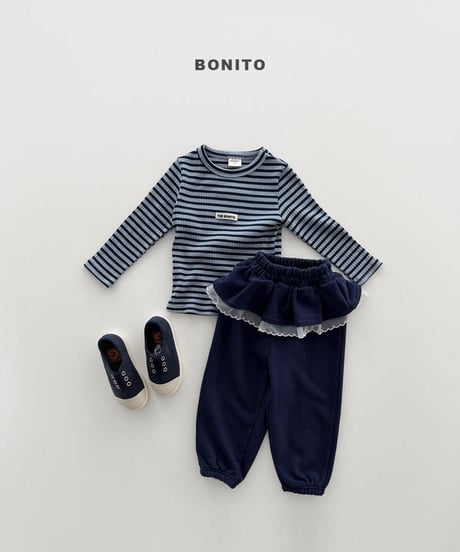【bonito】Sugar Ribbed Tee