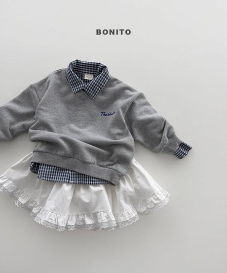 【bonito】V-Neck Sweatshirt