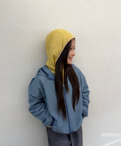 【andbutter】Stripe Windbreaker