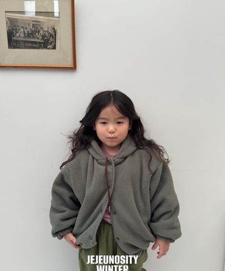 【jejeunosity】25W ivy double sided hooded jumper