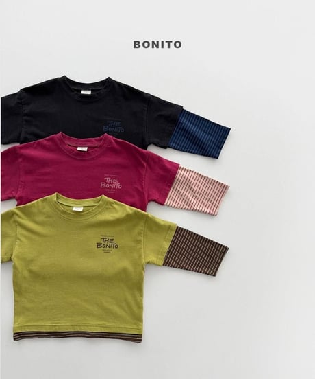 【bonito】Short Sleeve Layered Tee