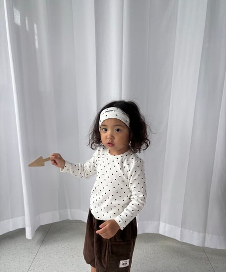 【pepper】coco ball corduroy pants
