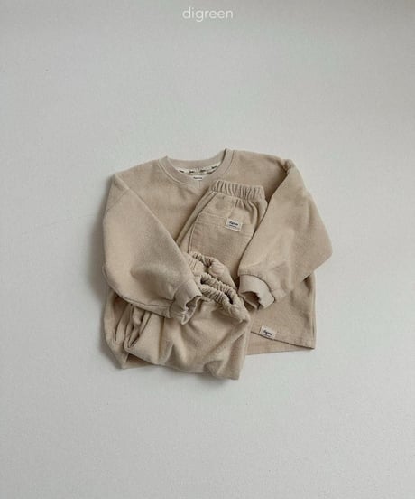 【digreen】Sand Terry Sweatshirt