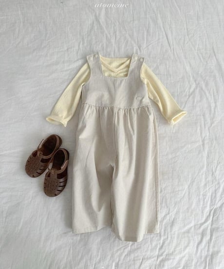 【atomeme】Lily Shirring Tee