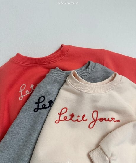 【atomeme】Petit Jour Sweatshirt