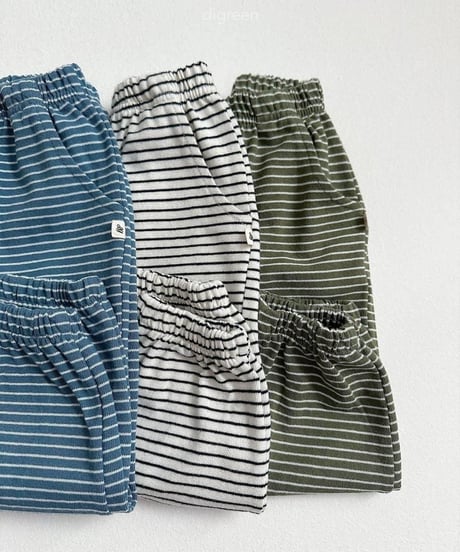 【digreen】J Stripe Jogger Pants