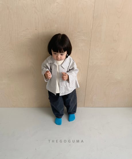 【THEGOGUMA】Cute Embroidery Shirt