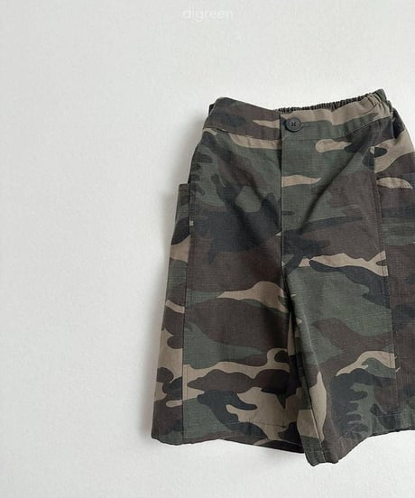 【digreen】Camo Bermuda Shorts