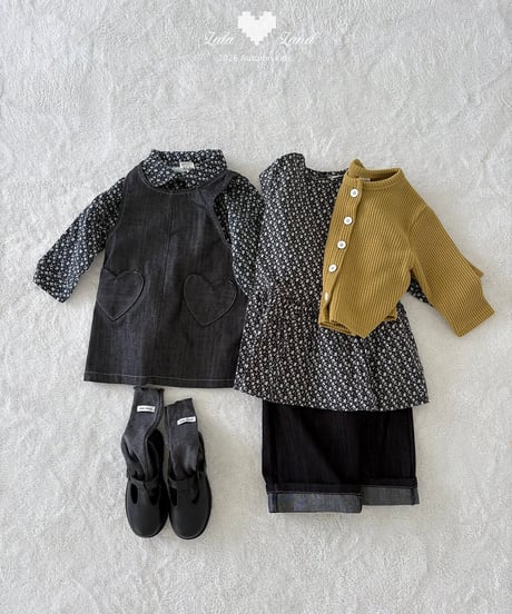 【lalaland】flow collar shirt