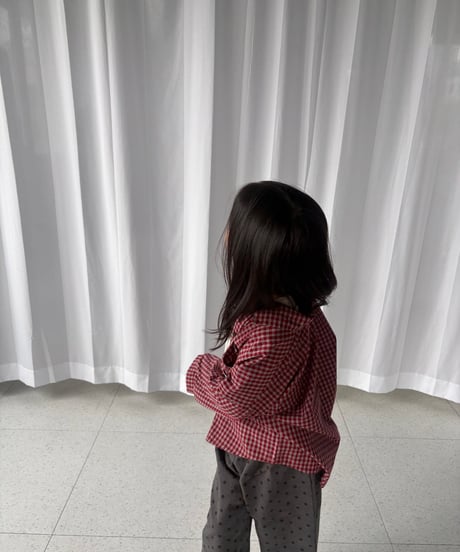 【pepper】check shirt