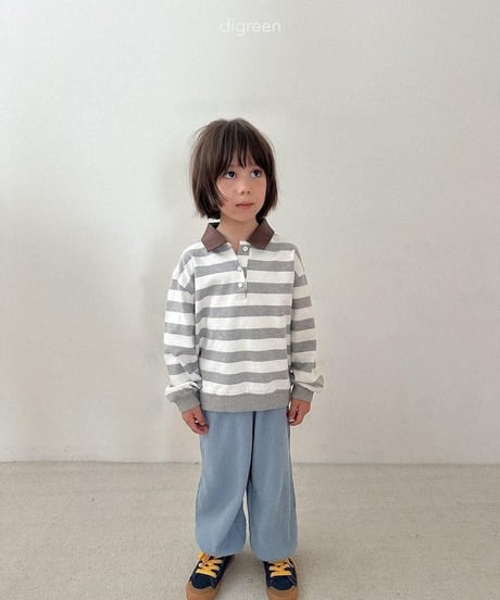 【digreen】Flat Waffle Pants