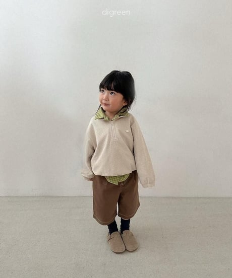 【digreen】Tenny Half-Zip