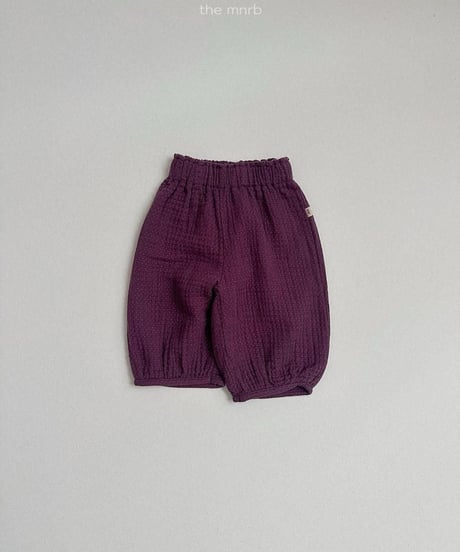 【minirobe】Tongtong 4/5-Length Jogger
