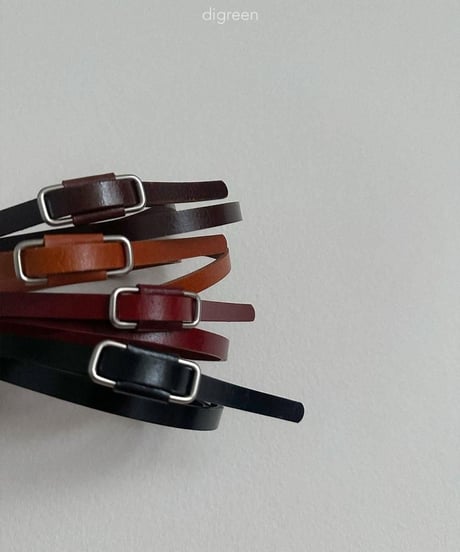 【digreen】Square Belt