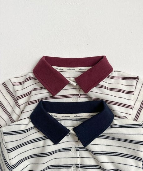 【atomeme】Aiden Collar Tee