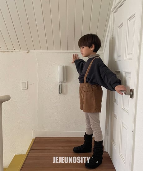 【jejeunosity】suspenders pants