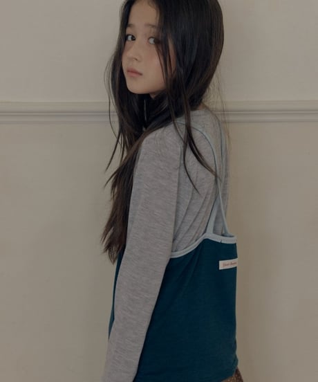 【growb】polo sleeveless