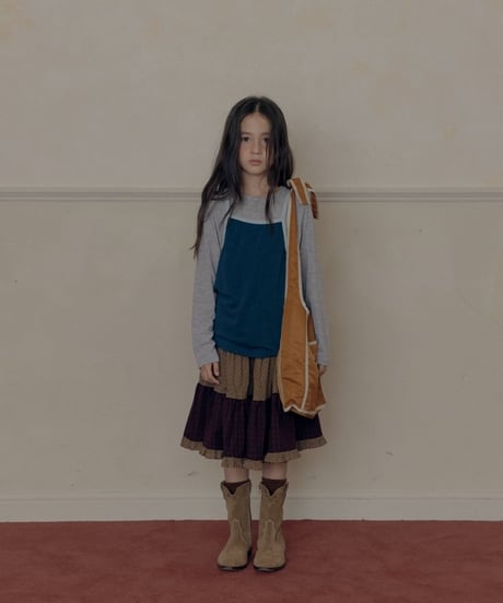 【growb】polo sleeveless