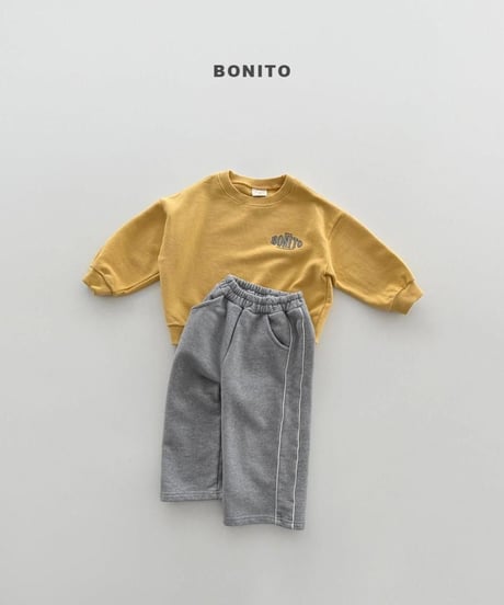 【bonito】Embossed Bonito Sweatshirt