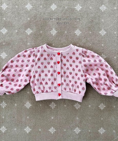 【melikey】Berry Berry Cardigan