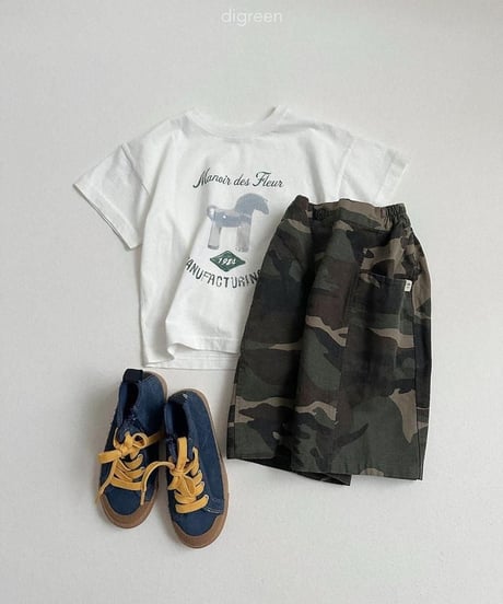 【digreen】Camo Bermuda Shorts
