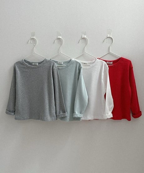 【digreen】Hug Ribbed Tee