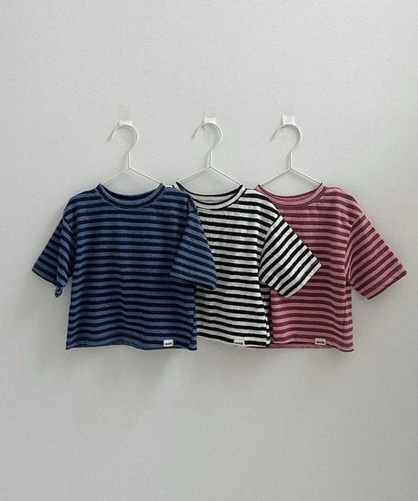 【minirobe】Cozy 3/4-Sleeve Tee