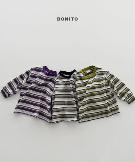 【bonito】Track ST Ribbed Tee