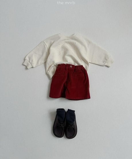 【minirobe】Lace Sweatshirt