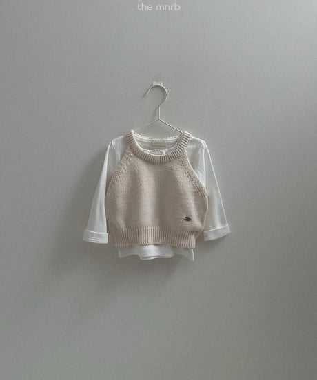 【minirobe】Halter Neck Knit