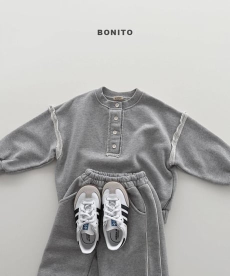 【bonito】Deki Short Sleeve Sweatshirt