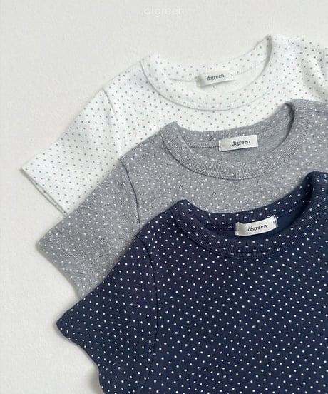 【digreen】Emily Dot Tee