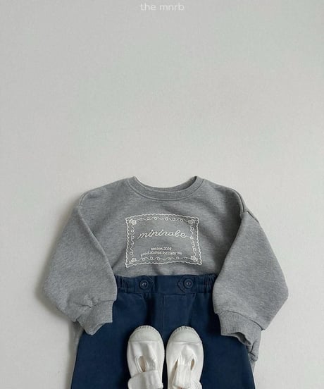 【minirobe】Dyed Twill Pants