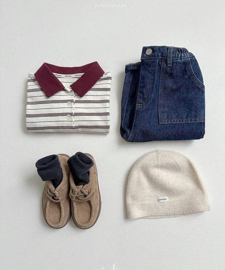 【atomeme】Aiden Collar Tee