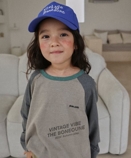 【BONEOUNE】Diamond Pig Raglan Tee
