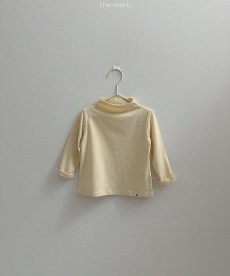【minirobe】Blossom Half Turtleneck