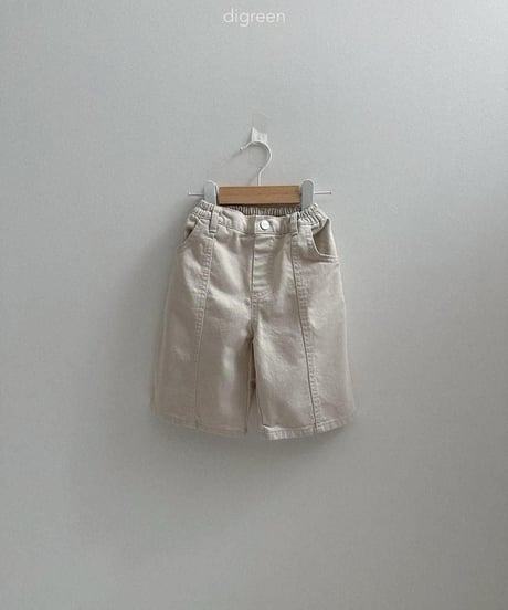 【digreen】Panel Bermuda Shorts
