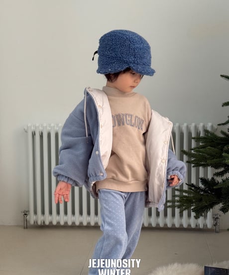 【jejeunosity】25W ivy double sided hooded jumper