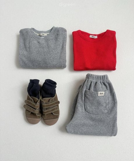【digreen】Sand Terry Sweatshirt