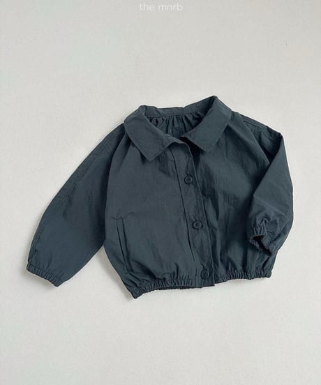 【minirobe】Ruffle Short Trench Coat