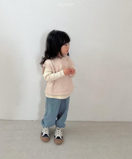 【digreen】Woody Hooded Vest