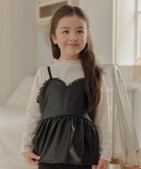 【melikey】Leather Bustier