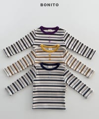 【bonito】Heart Button ST Tee