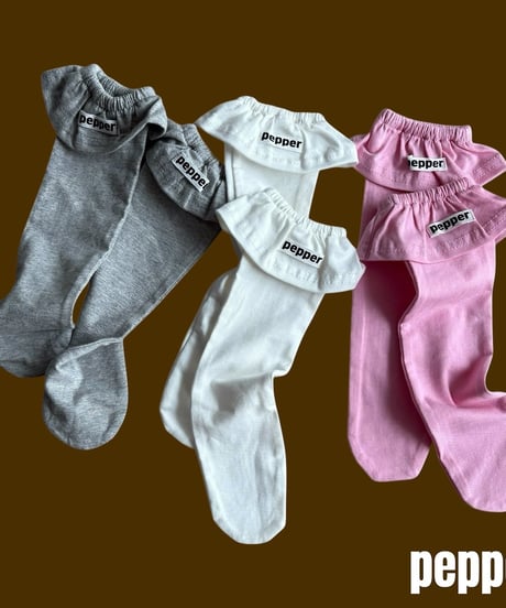 【pepper】frill socks