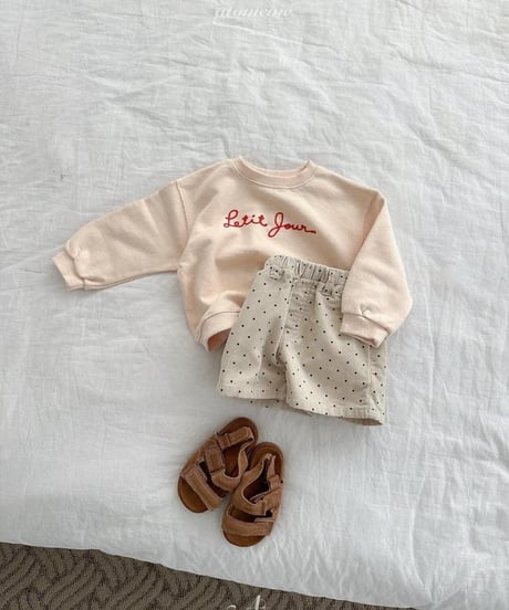 【atomeme】Petit Jour Sweatshirt