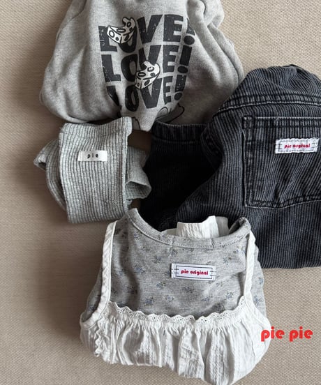 【pie】corduroy denim